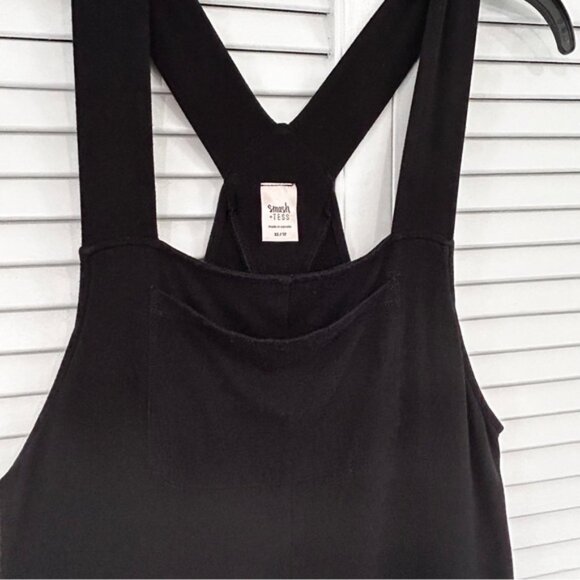 Smash  Tess SHORTY ROMPERALLS IN MIDNIGHT BLACK XS - Picture 6 of 7